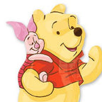 Folienballon Winnie Pooh und Freunde (94 cm)