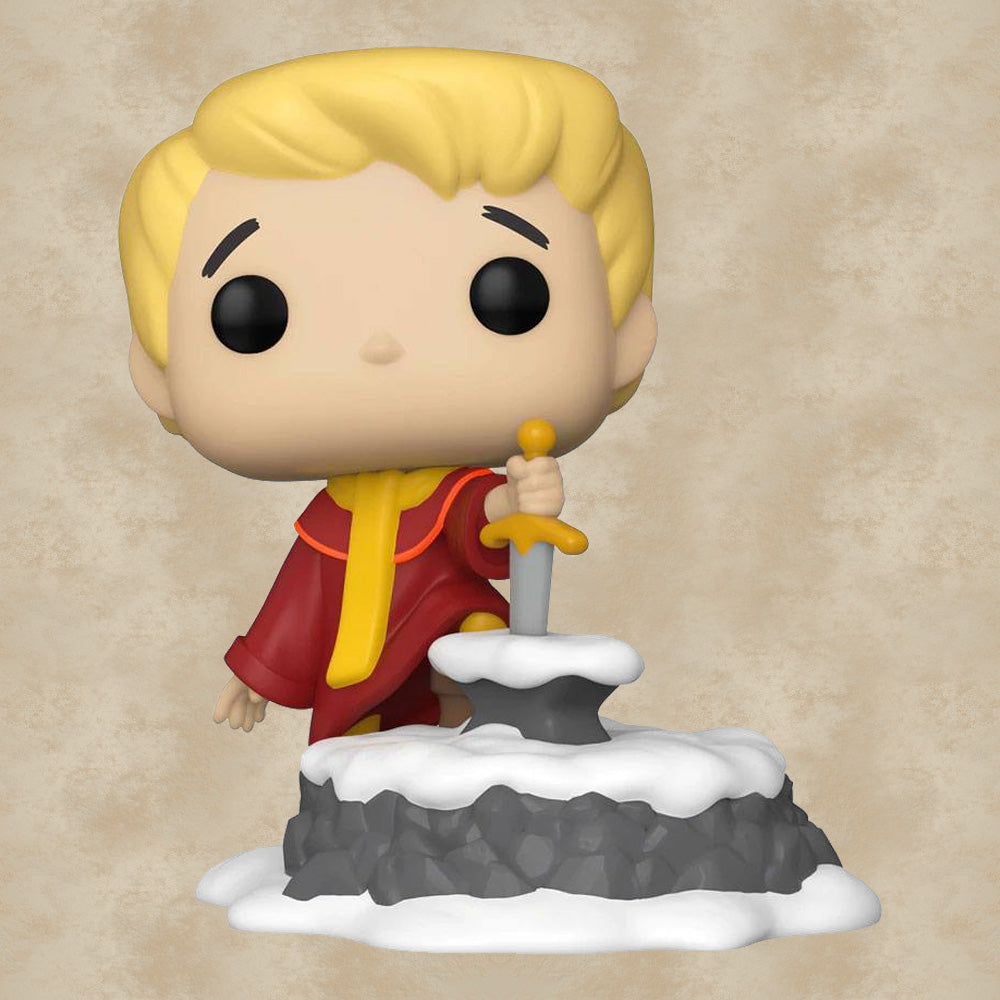 Funko POP! Arthur Pulling Excalibur (Exclusive) - Die Hexe und der Zauberer