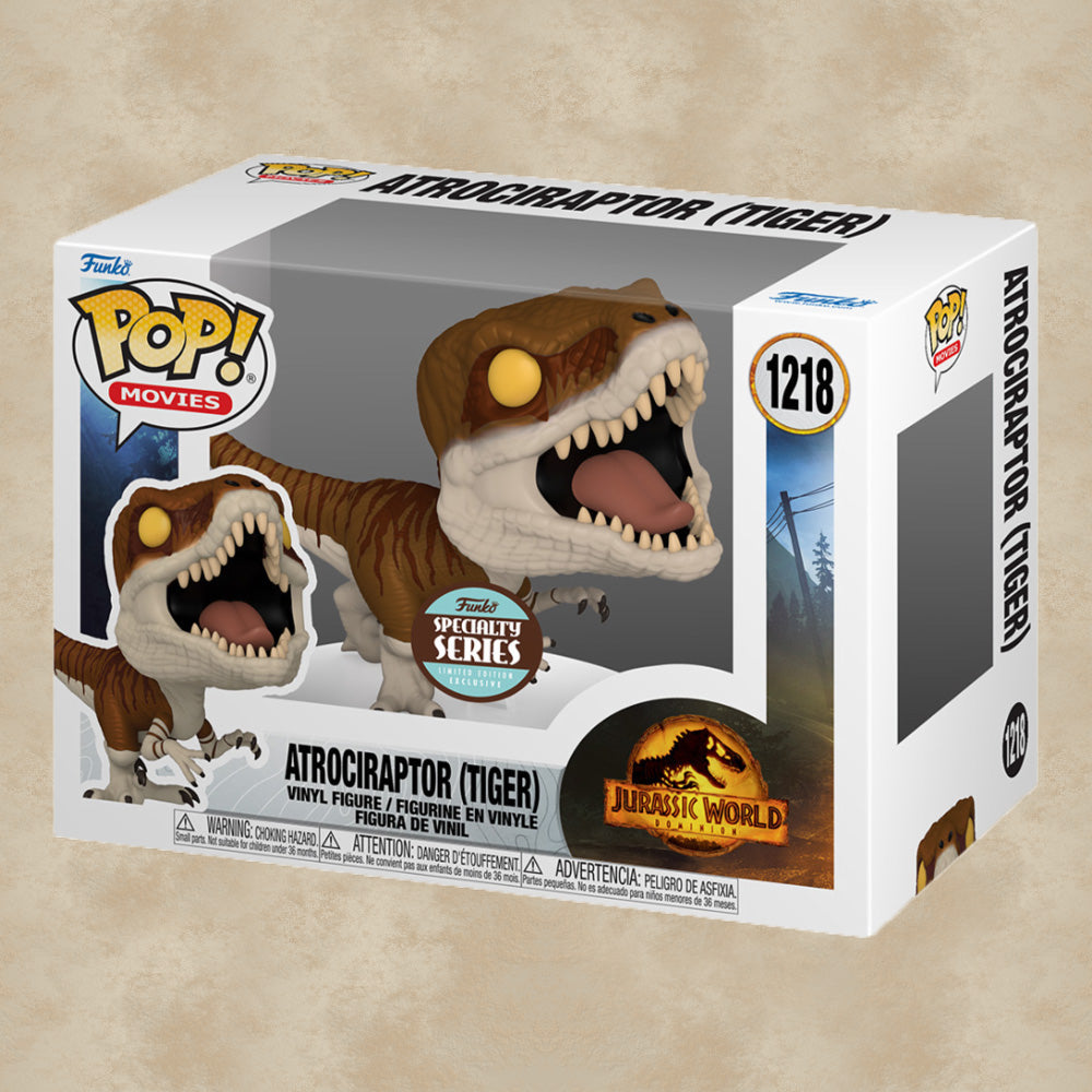Funko POP! Atrociraptor (Tiger) (Specialty Series) - Jurassic World 3