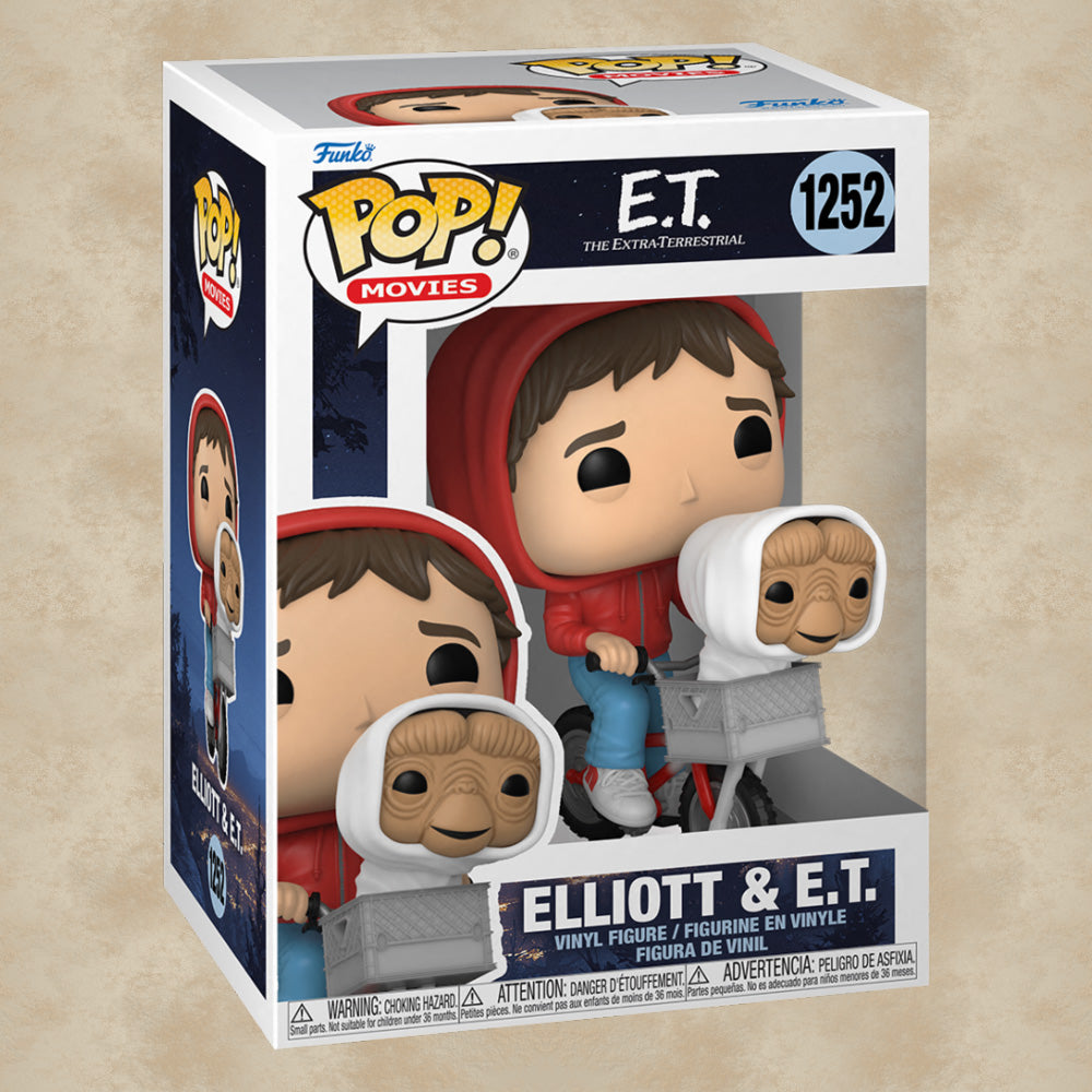 Funko POP! Elliott & E.T. im Fahrradkorb - E.T.