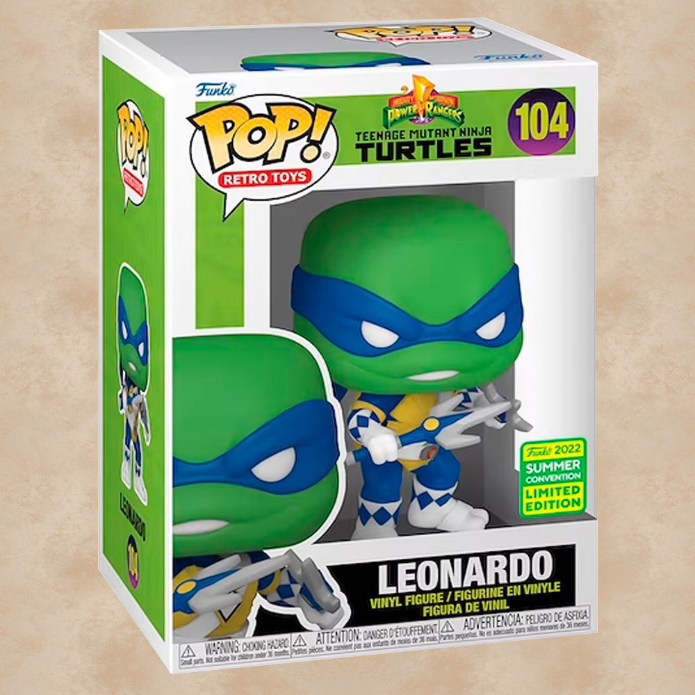Funko POP! Leonardo (Special Edition) - TMNT x MMPR