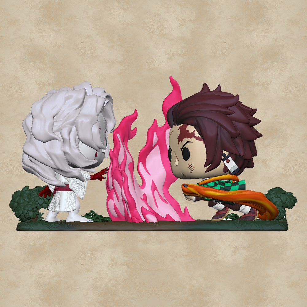 Funko POP! Moment Tanjiro vs. Rui - Demon Slayer