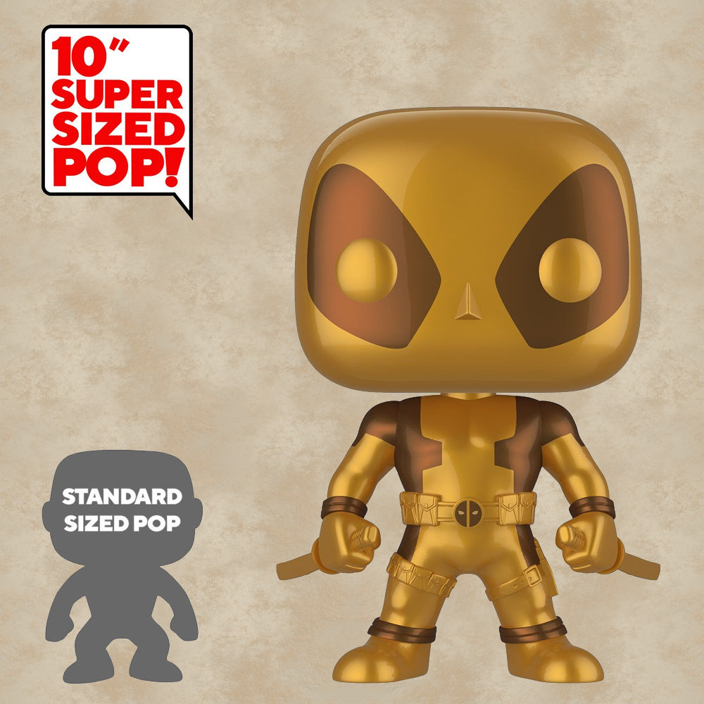 Funko POP! Gold Deadpool (25 cm Super Sized) - Deadpool