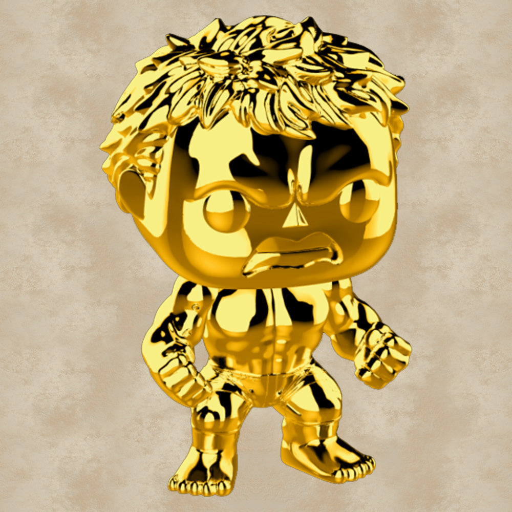 Funko POP! Hulk (Gold Chrome) - Marvel