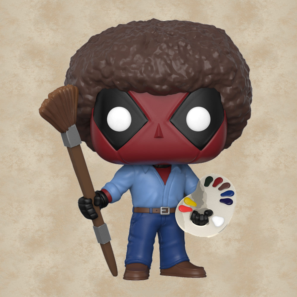 Funko POP! Deadpool as Bob Ross - Deadpool