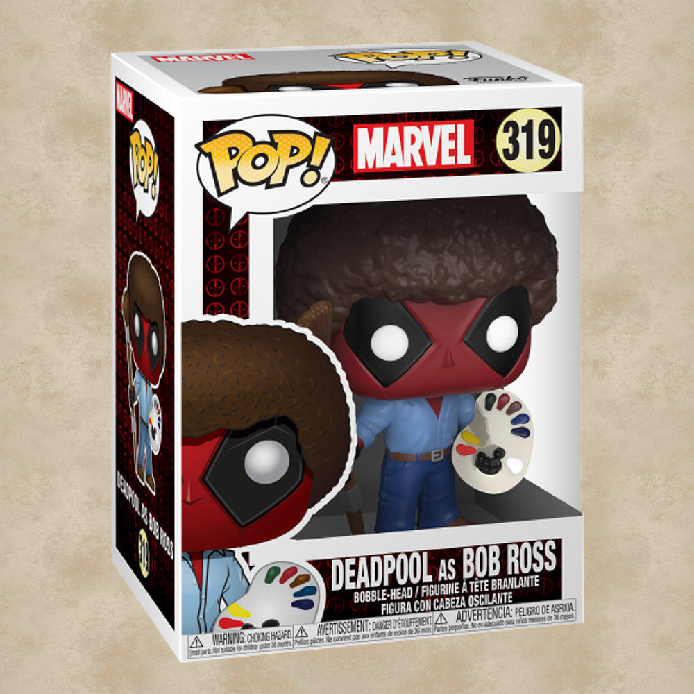 Funko POP! Deadpool as Bob Ross - Deadpool