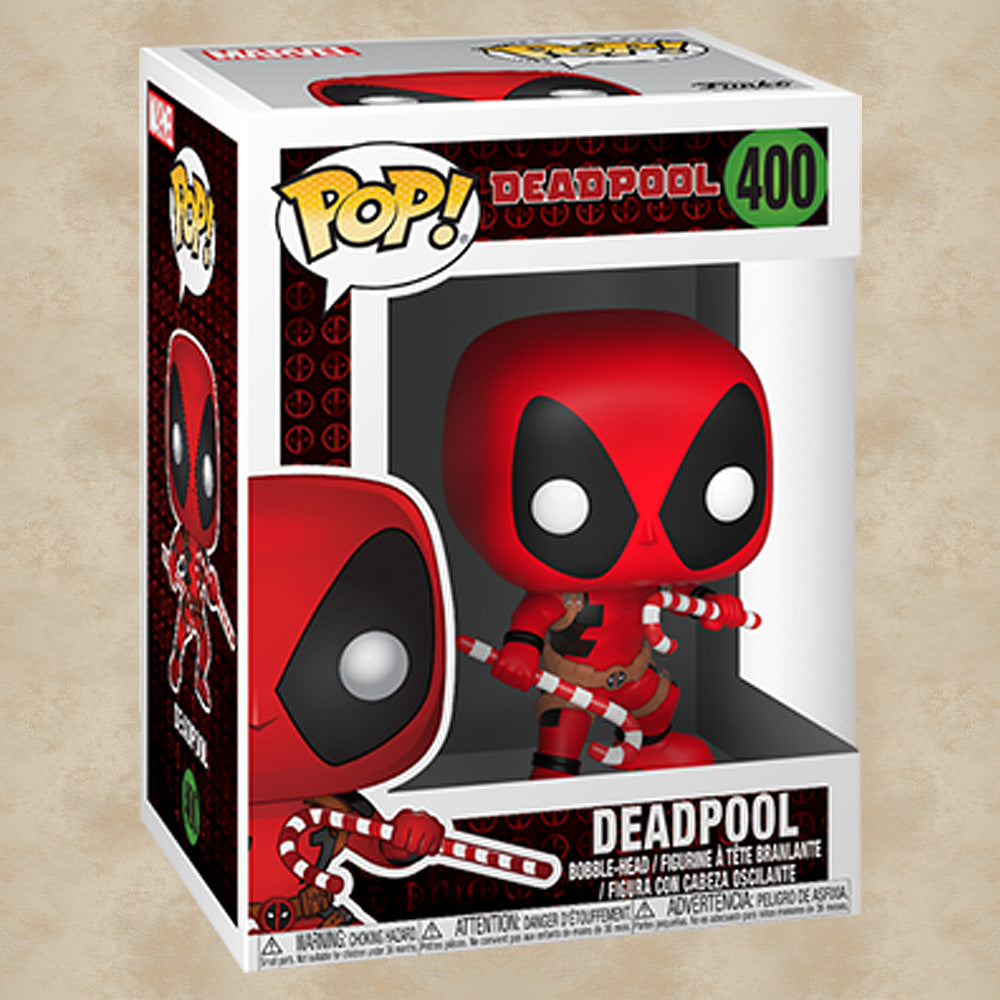 Funko POP! Deadpool with Candy Canes