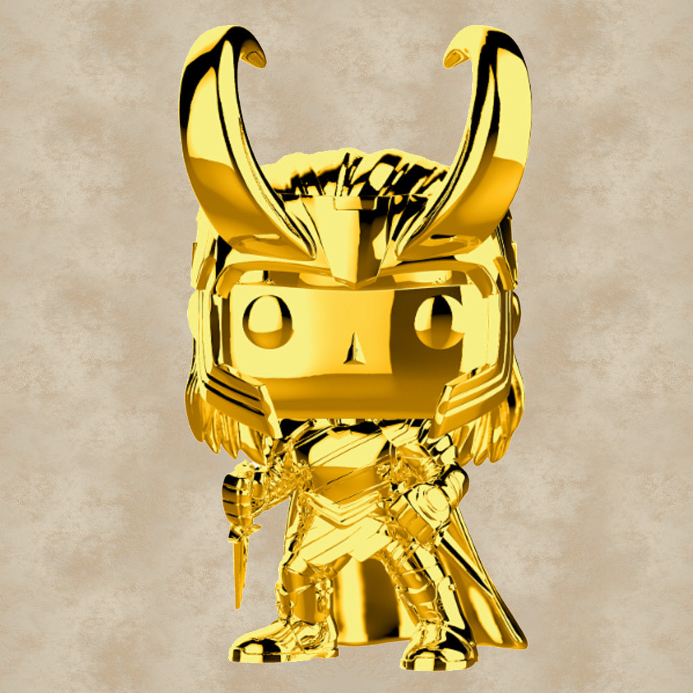 Funko POP! Loki (Gold Chrome) - Marvel