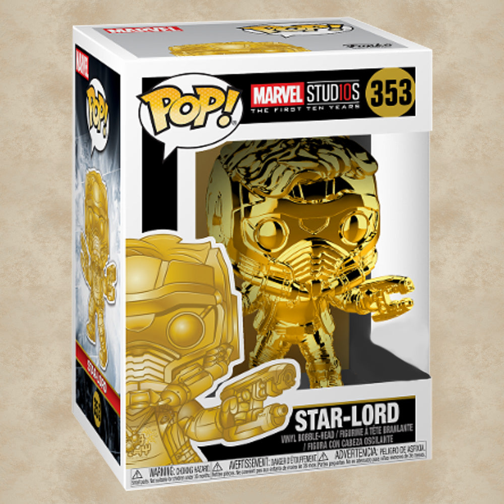 Funko POP! Star-Lord (Gold Chrome) (Exclusive) - Marvel