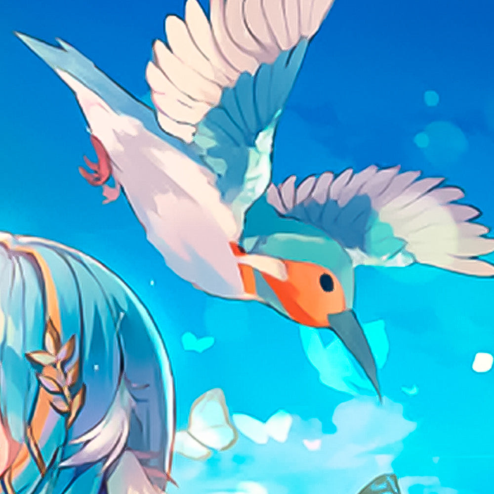 Fuyumi Toba Shikishi Artwork