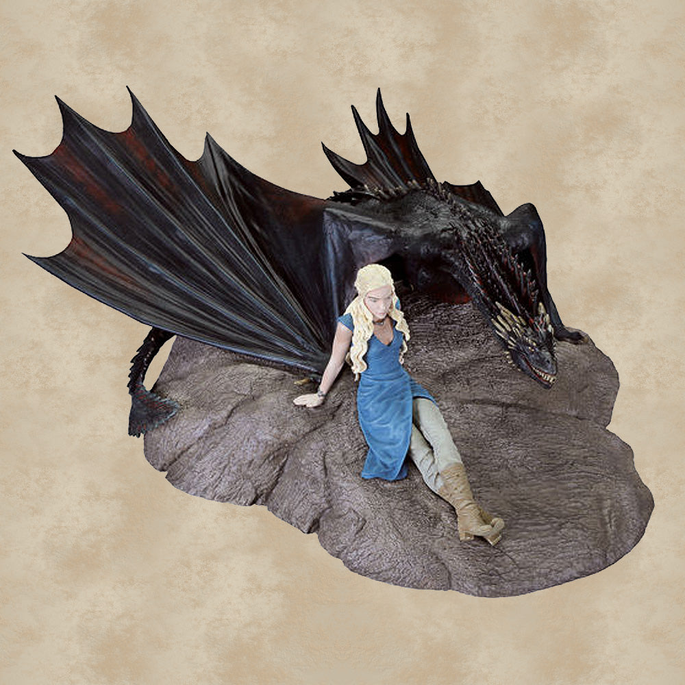 Daenerys und Drogon Statue - Game of Thrones