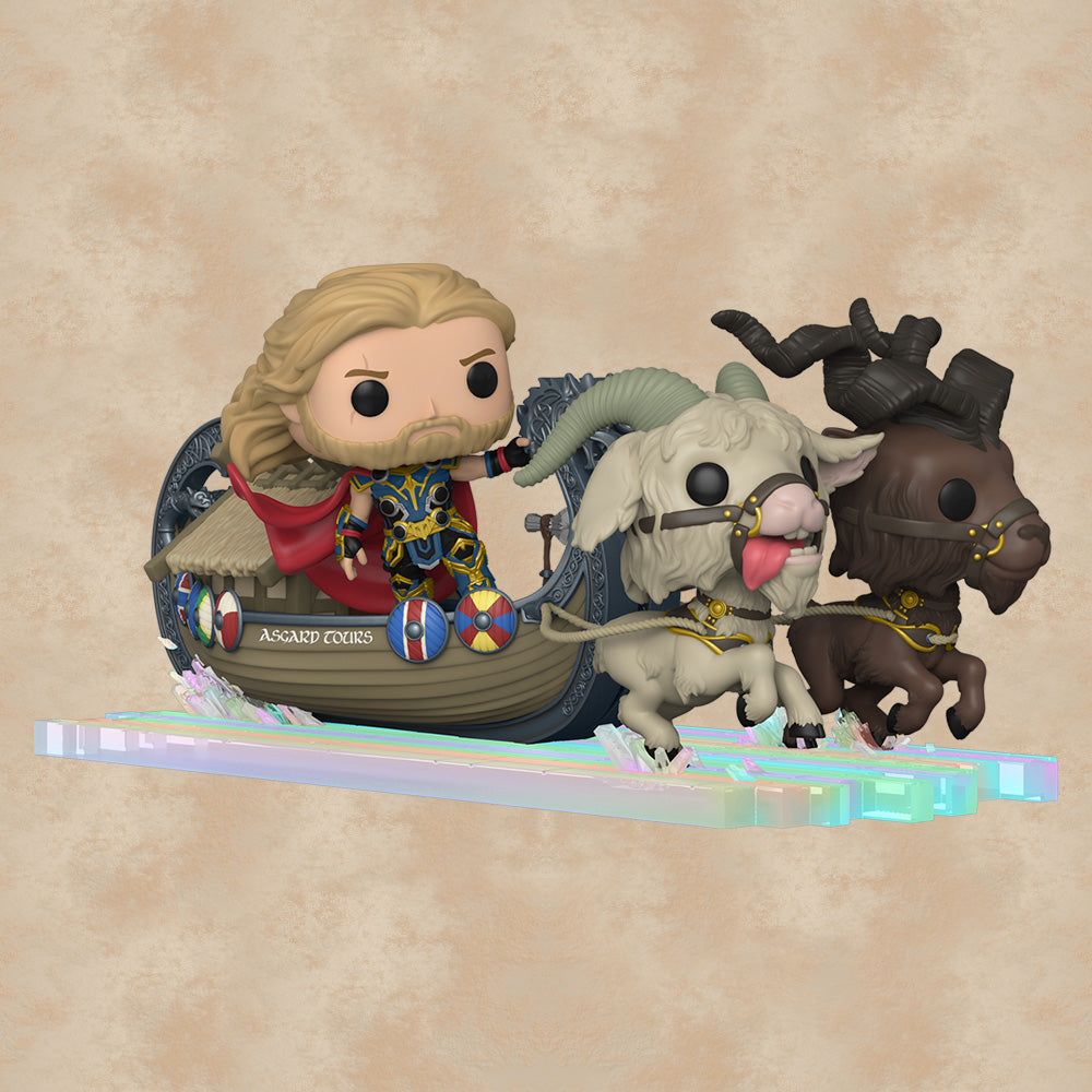 Funko POP! Thor with Goat Boat - Thor: Love & Thunder