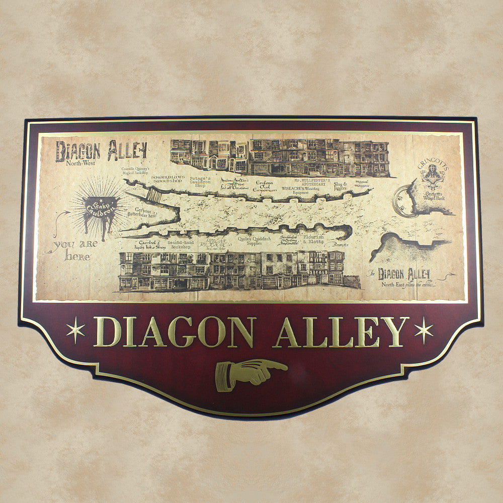 Wandbild Diagon Alley - Harry Potter
