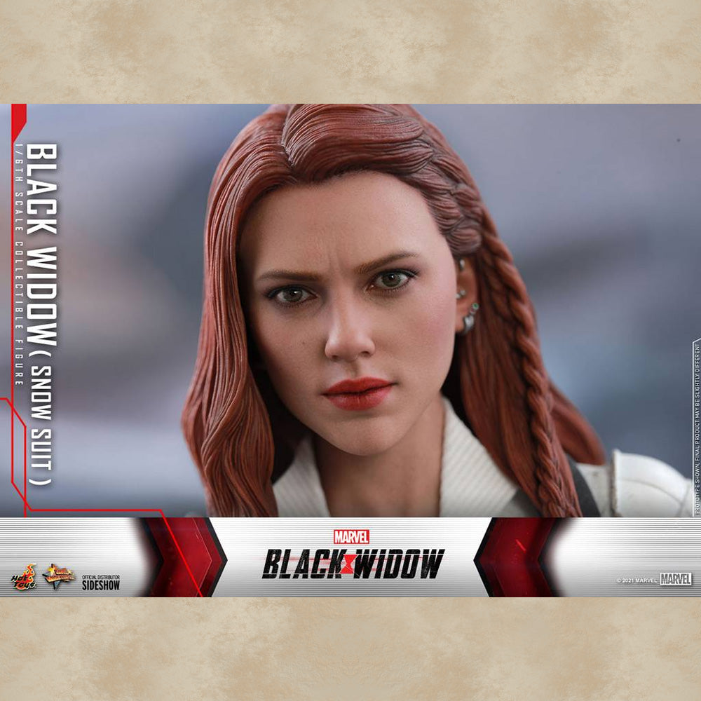 Hot Toys Figur Black Widow Snow Suit - Marvel Black Widow