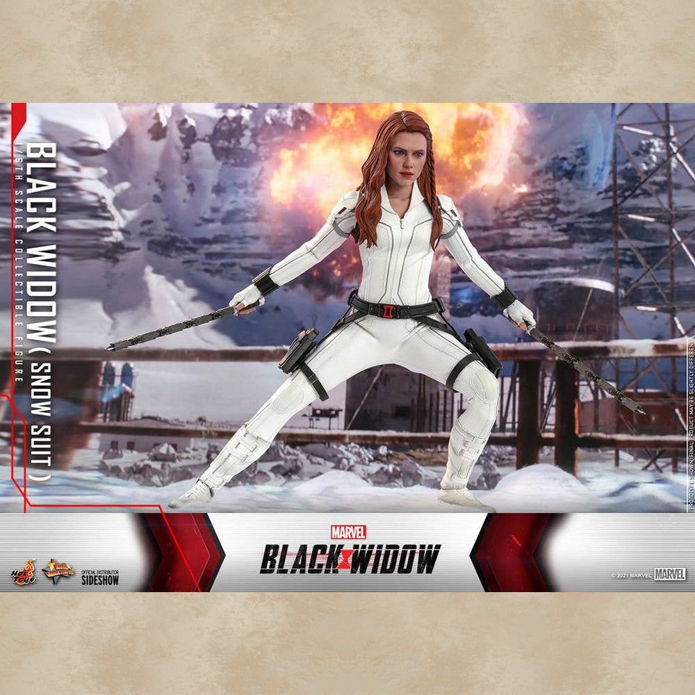 Hot Toys Figur Black Widow Snow Suit - Marvel Black Widow
