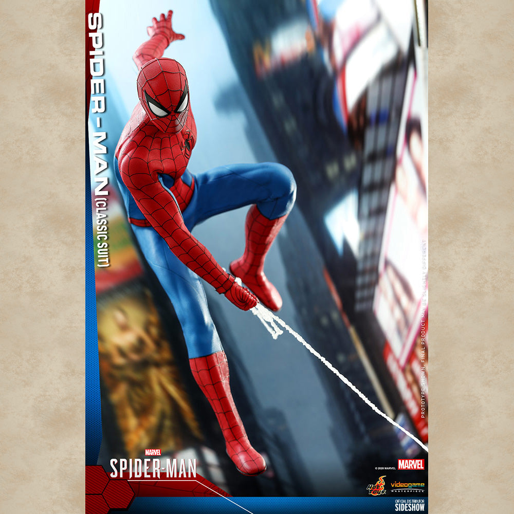 Hot Toys Figur Classic Suit Spider-Man - Marvel