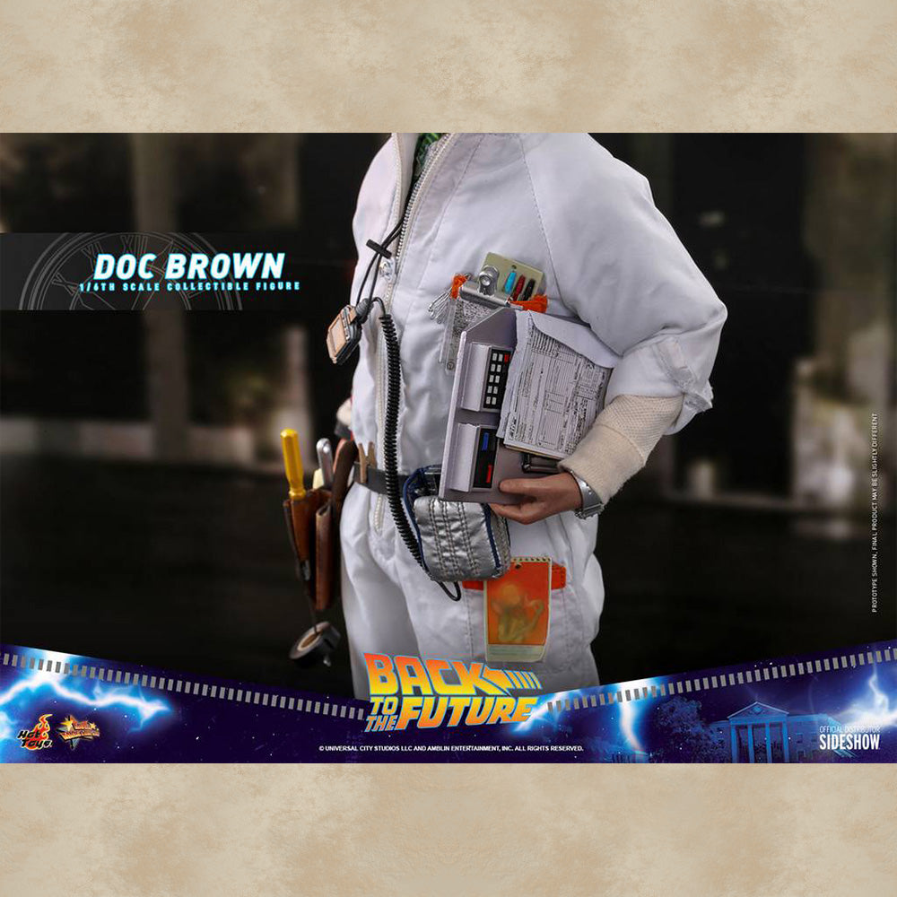 Hot Toys Figur Doc Brown - Back to the Future