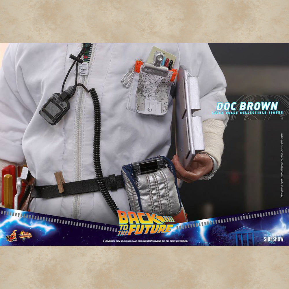 Hot Toys Figur Doc Brown - Back to the Future