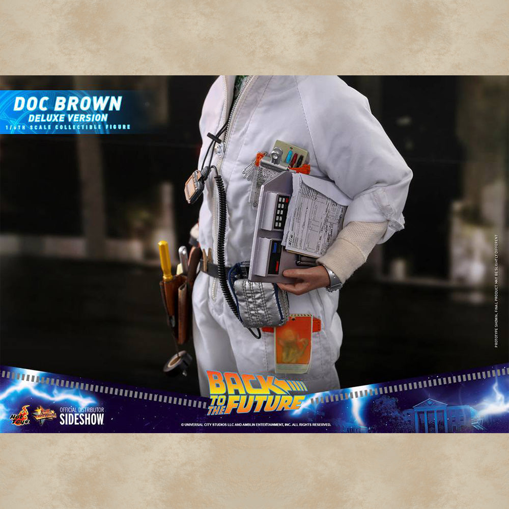 Hot Toys Figur Doc Brown (Deluxe) - Back to the Future