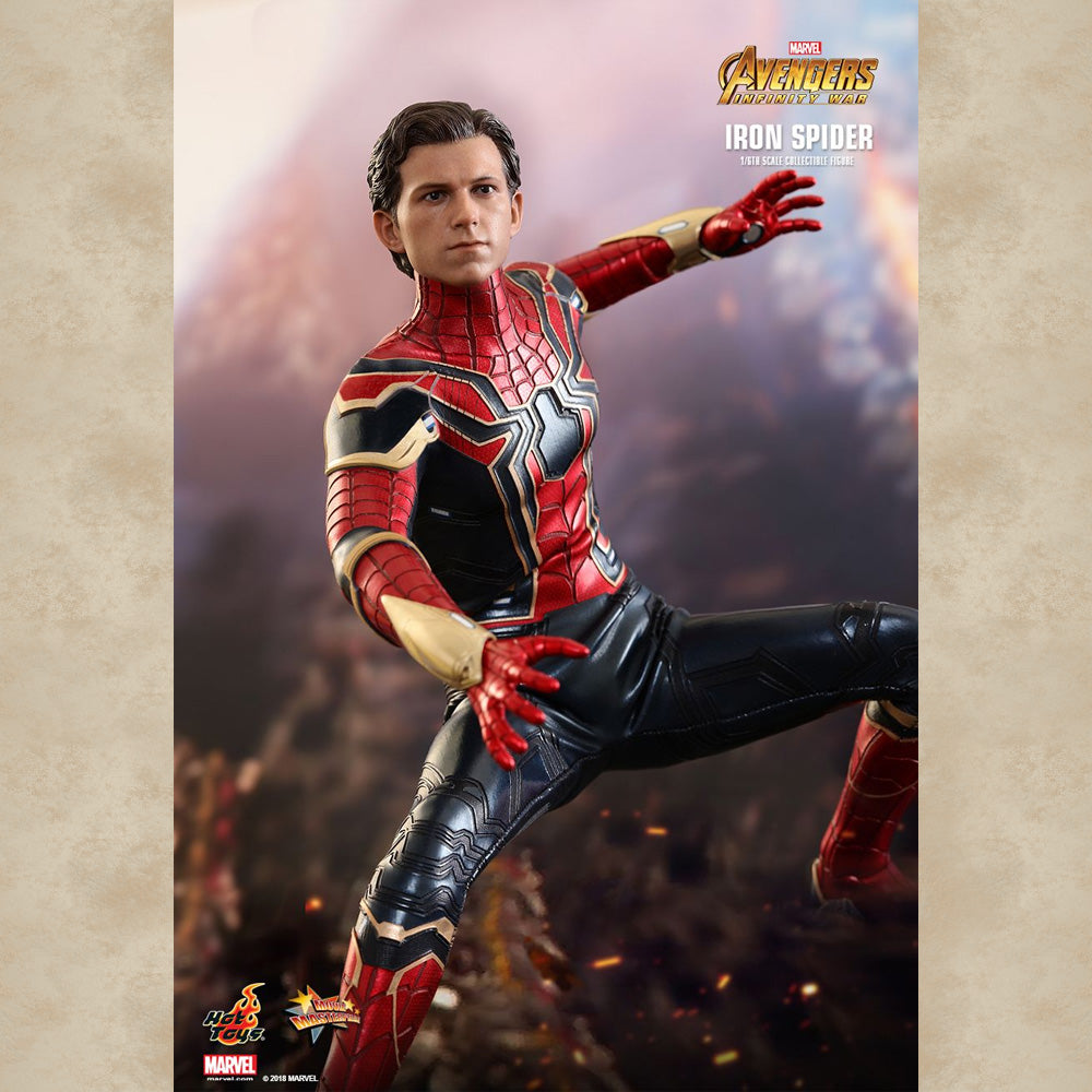 Hot Toys Figur Iron Spider - Avengers: Infinity War