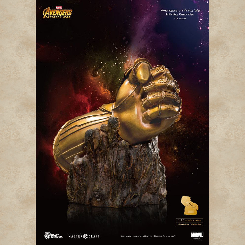 Master Craft Statue Infinity Gauntlet - Avengers: Infinity War