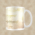 Ring Inschrift Tasse - Der Herr der Ringe