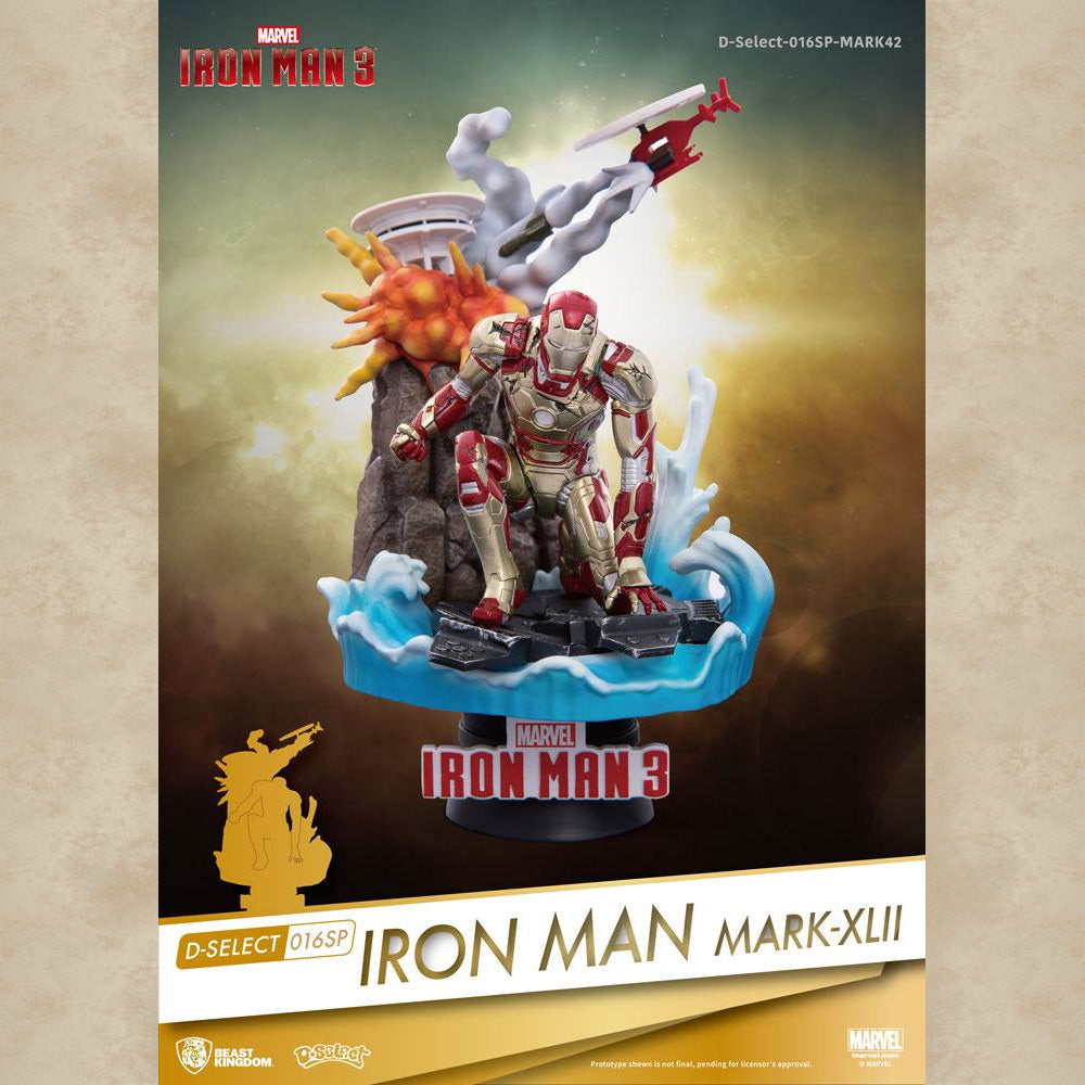 Iron Man Diorama D-Select - Marvel