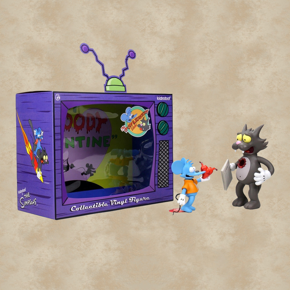 Itchy and Scratchy Vinyl Figuren - The Simpsons