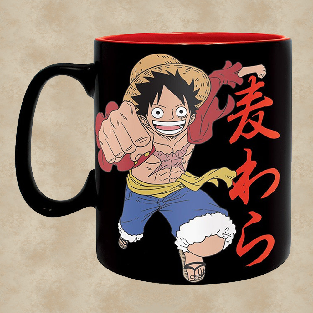King Size Tasse Luffy & Skull - One Piece