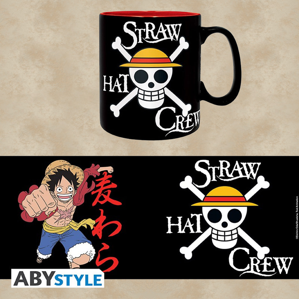 King Size Tasse Luffy & Skull - One Piece