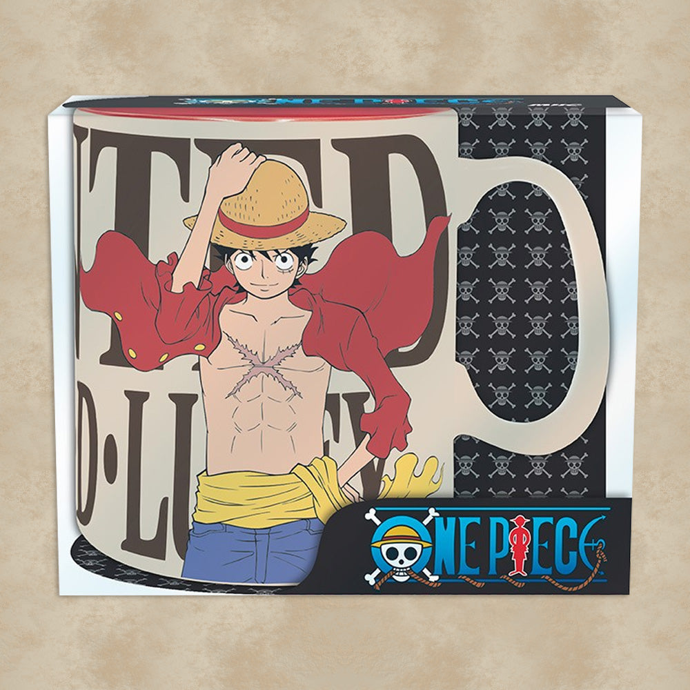 King Size Tasse Luffy Wanted - One Piece