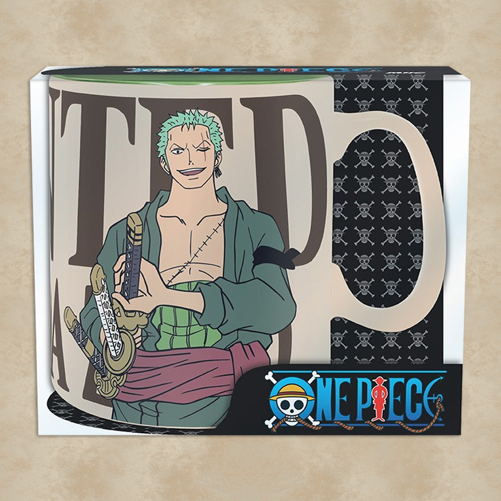 King Size Tasse Zoro Wanted - One Piece