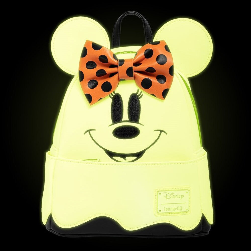 Loungefly Ghost Minnie Glow in the Dark Rucksack