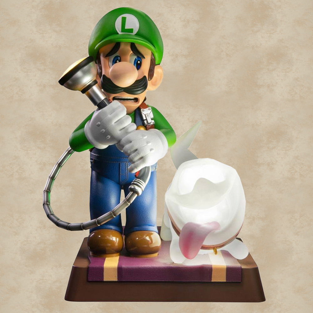 Luigi & Polterpinscher Statue (Collectors Edition) - Luigis Mansion 3