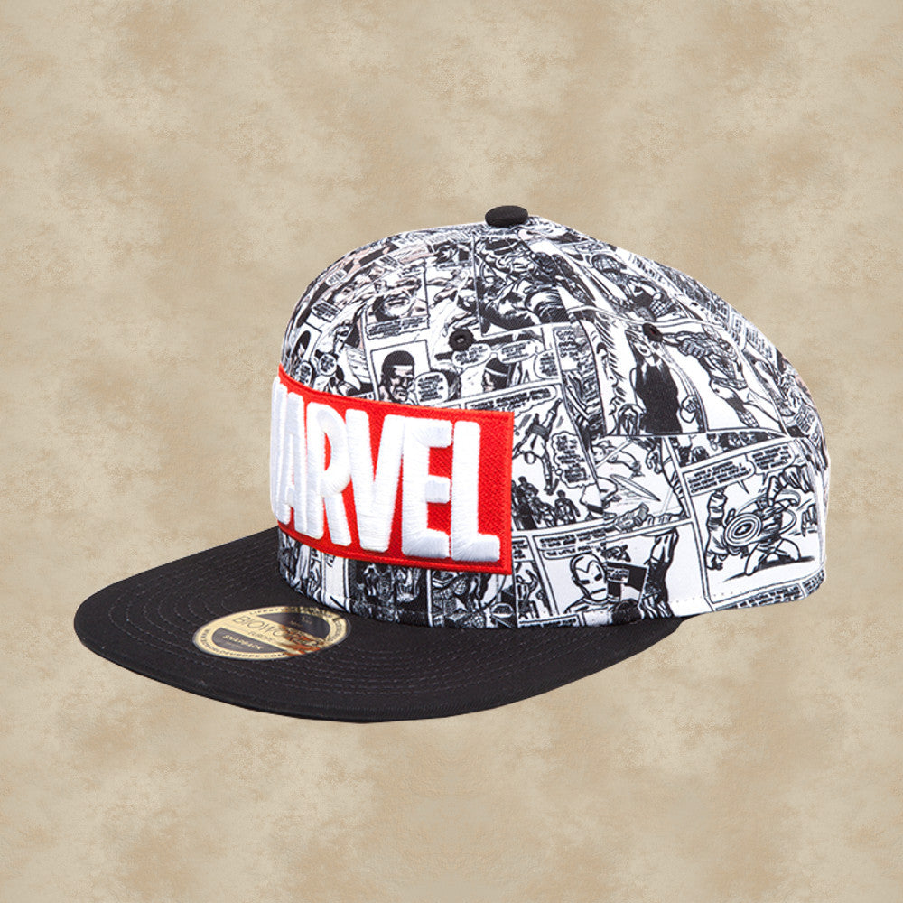 Marvel Logo Retro Snapback - Marvel