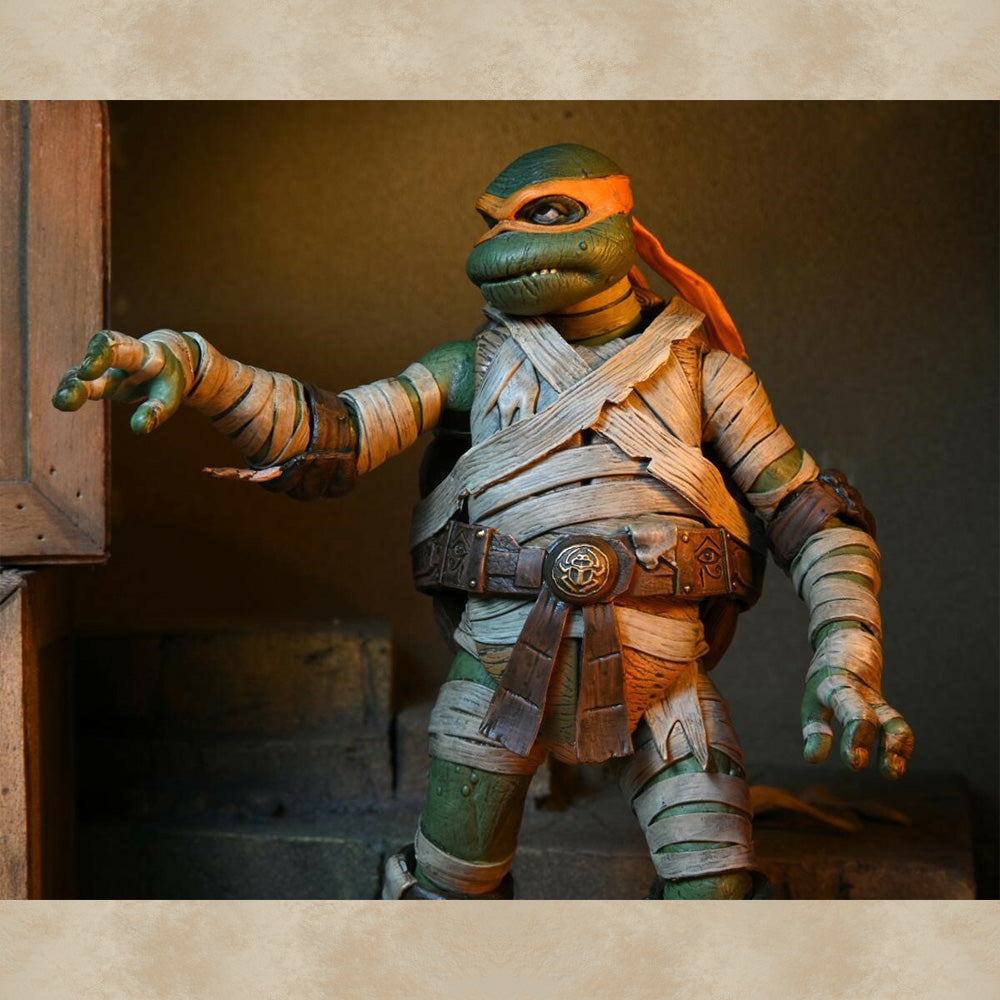 Ultimate Michelangelo as The Mummy Action Figur - Universal Monsters