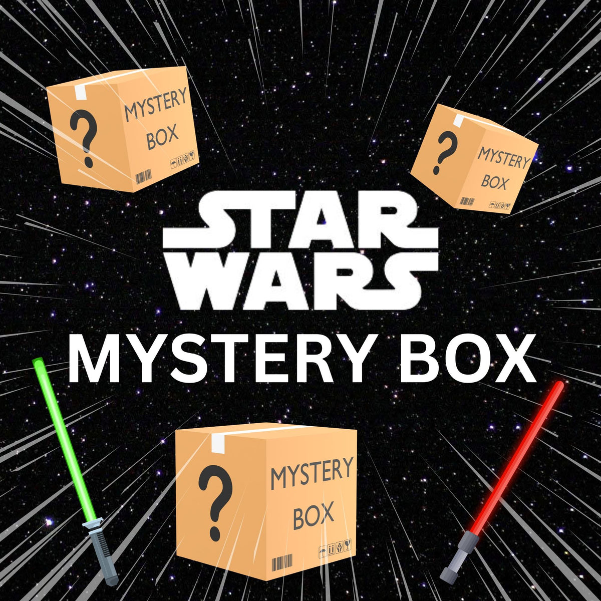 Star Wars Mystery Box (Überraschungsbox) Dezember 2024 - Limitiert