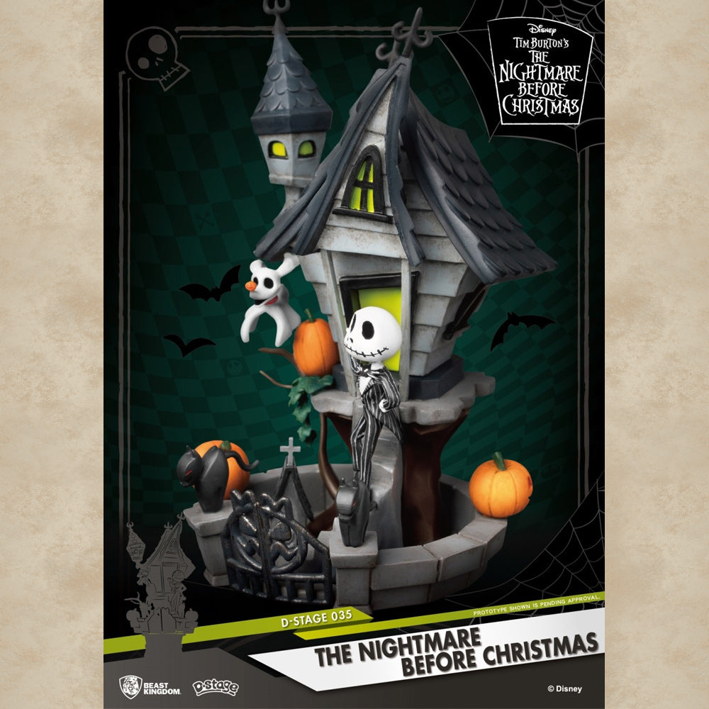 Jack D-Select Diorama - Nightmare before Christmas