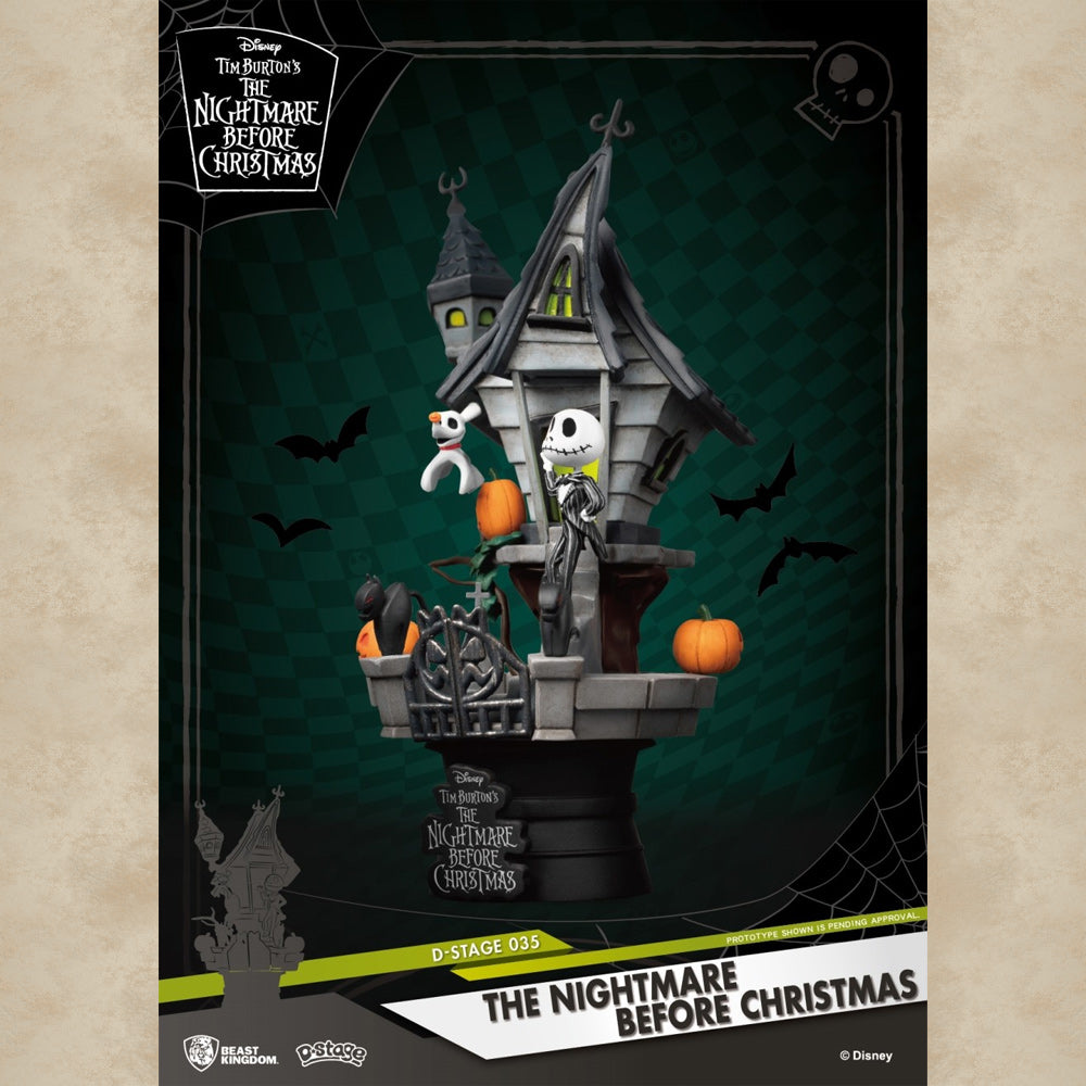 Jack D-Select Diorama - Nightmare before Christmas