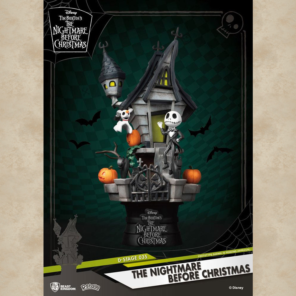 Jack D-Select Diorama - Nightmare before Christmas