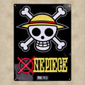 Ruffy Skull Blechschild - One Piece