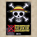 Ruffy Skull Blechschild - One Piece
