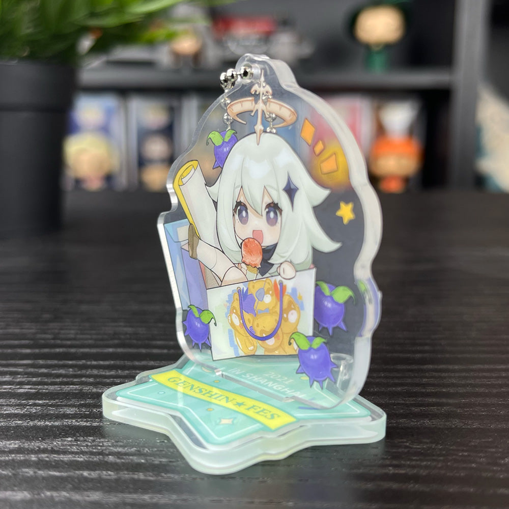 Paimon Acryl Figur / Schlüsselanhänger  - Genshin Impact