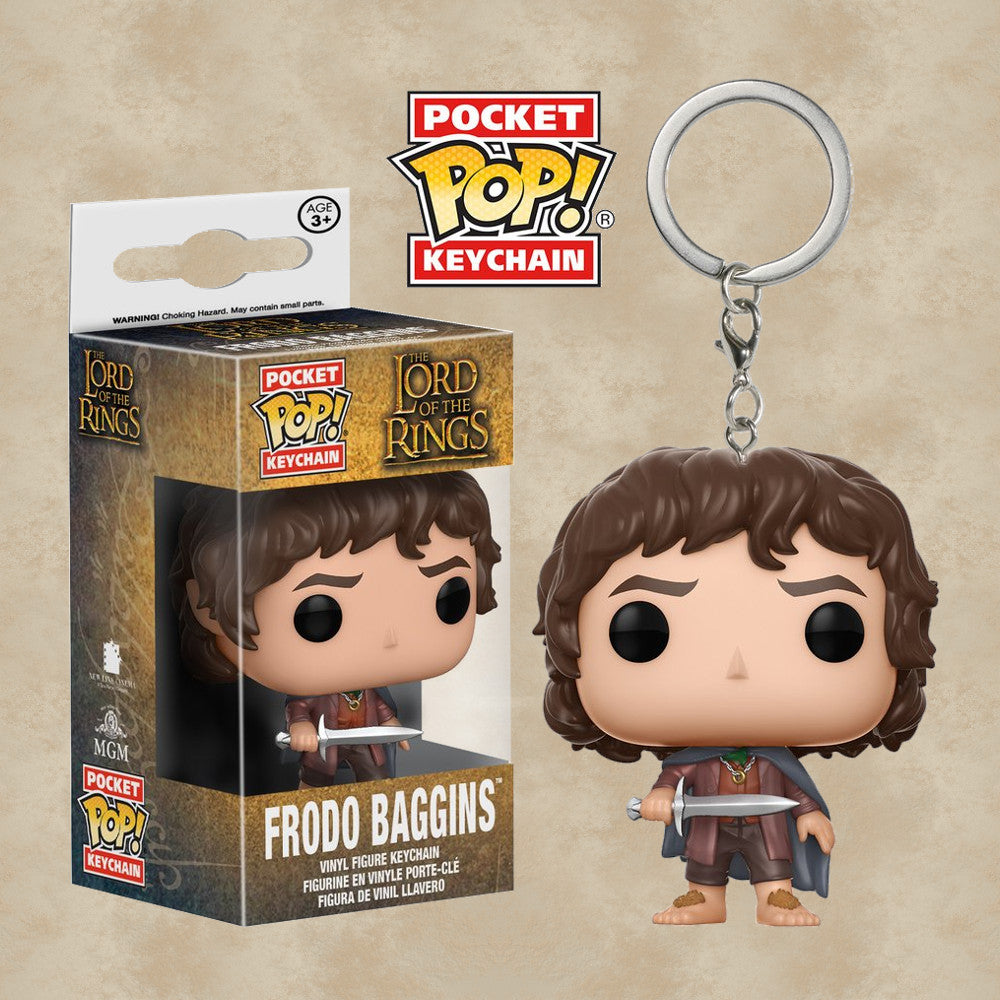 Pocket POP! Frodo Beutlin Schlüsselanhänger - Der Herr der Ringe