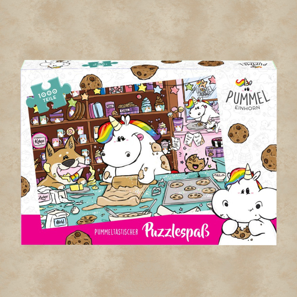 Puzzle Keksfabrik (1000 Teile) – Pummeleinhorn