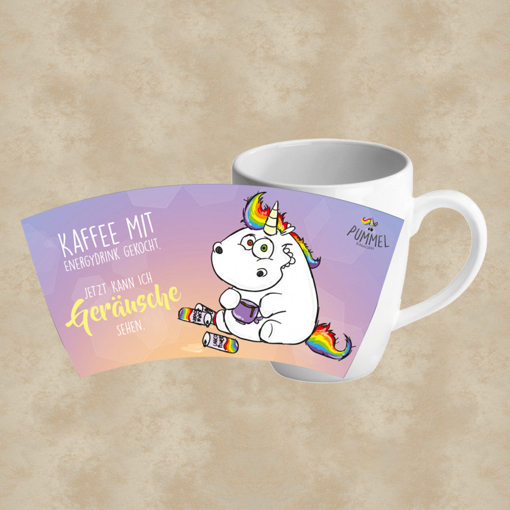 Kaffeetasse “Geräusche” – Pummeleinhorn