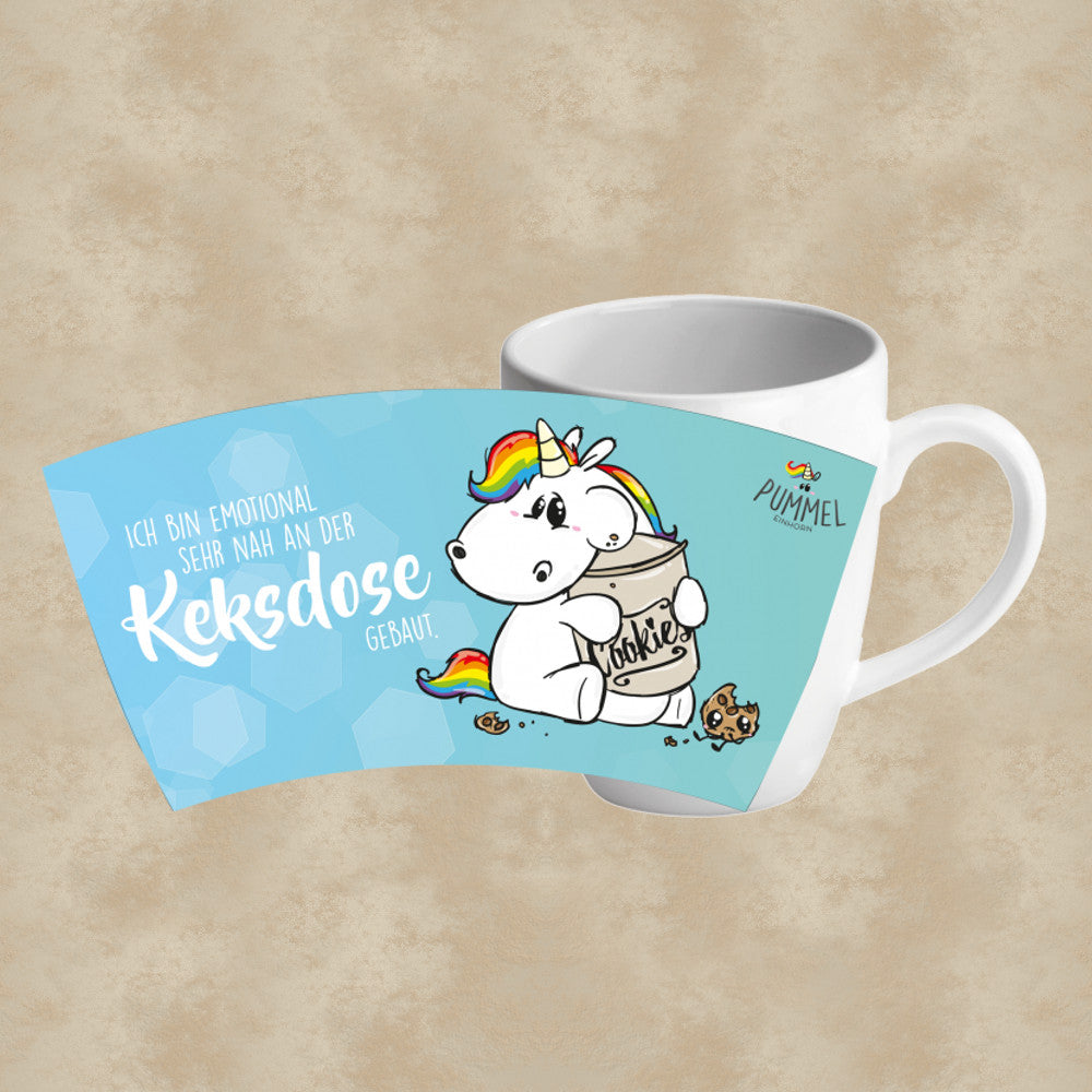 Kaffeetasse "Keksdose" - Pummeleinhorn