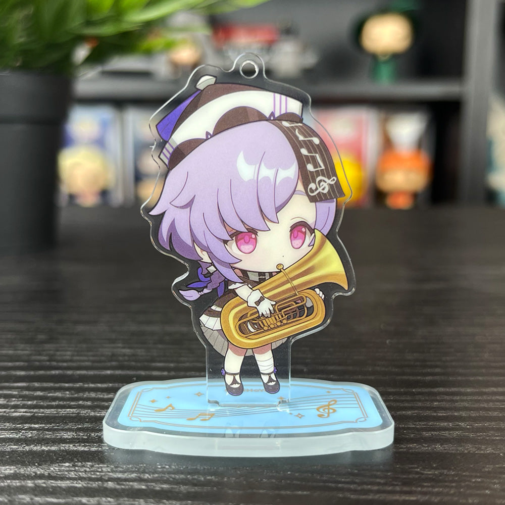 Qiqi Acryl Figur / Schlüsselanhänger  - Genshin Impact