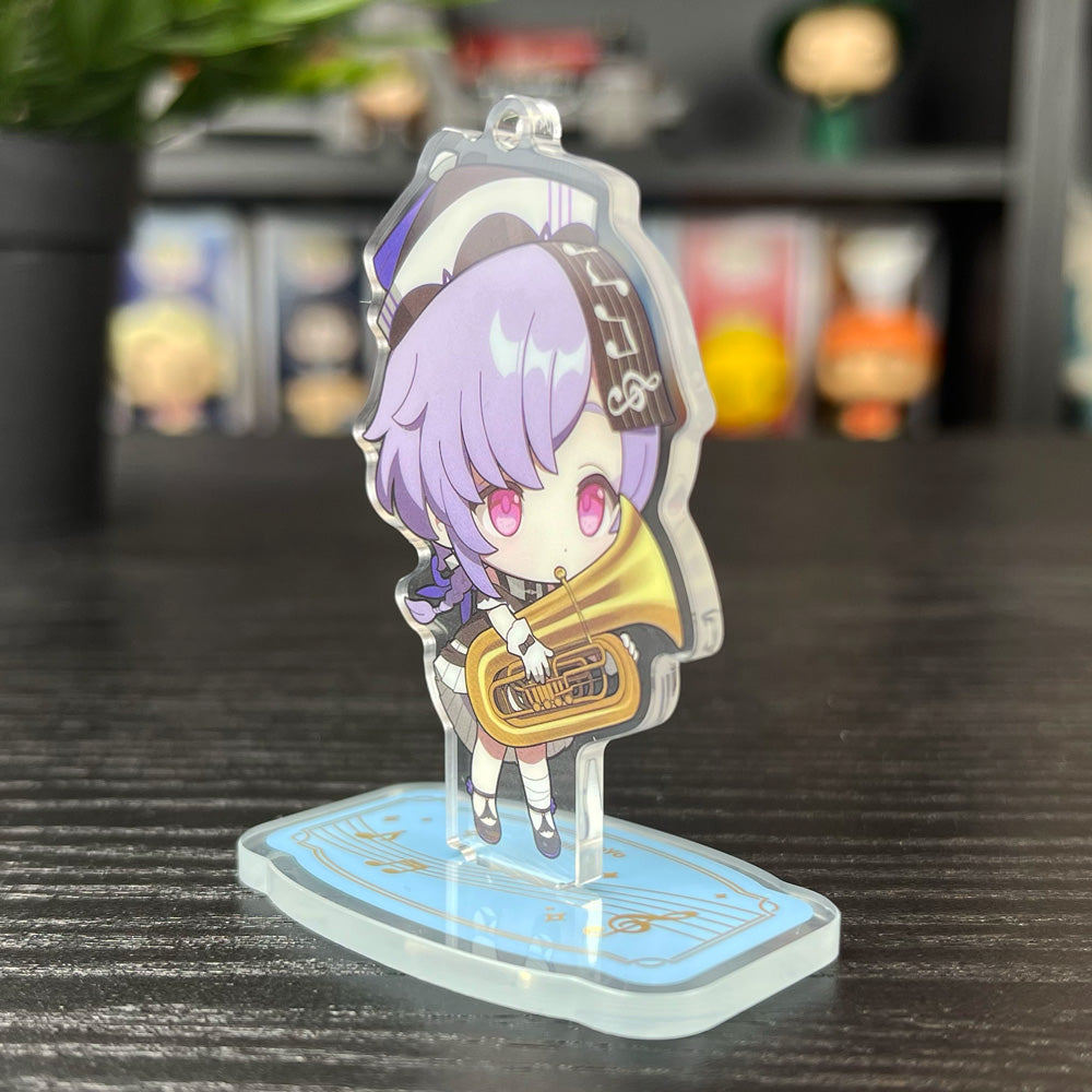 Qiqi Acryl Figur / Schlüsselanhänger  - Genshin Impact