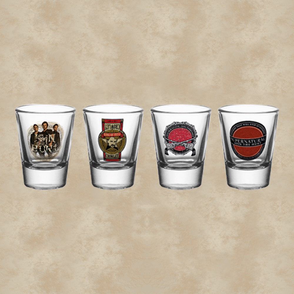 Shot Glasses 4er-Set Join the Hunt - Supernatural